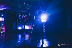 Pokaz pole dance podczas imprezy