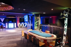 Wystrój sali - Wieczór James Bond Casino