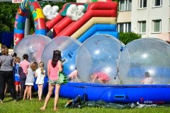 Basen z kulami - piknik firmowy