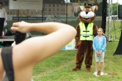 Piknik pt. bezpieczeństwo z udziałem lokalnych władz