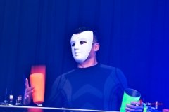 Specjalna choreografia podczas pokazu uv daje wysoki feedbak ze srony gości