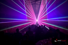 Pokaz laserowy i skrzypce