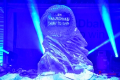 Pokaz rzeźbienia w lodzie
