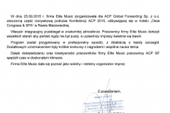 ACP Global Forwarding - DPD - referencja dla Elite Music 25.09.2015-m
