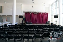 Technika eventowa na potrzeby bankietu w lokalu klienta