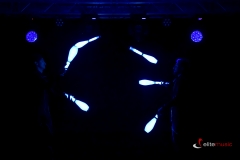 Pokaz Visualshow - maczugi ledowe