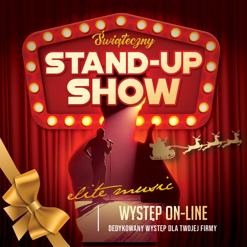 Świąteczny stand-up show – występ on-line