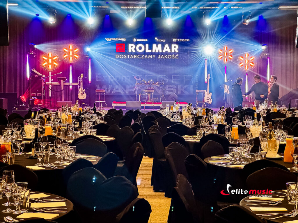 event wieczorny firmy Rolmar w hotelu Radisson Blu w Sopocie
