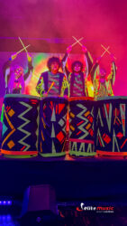 Neon Drums - neonowe bębny fluo