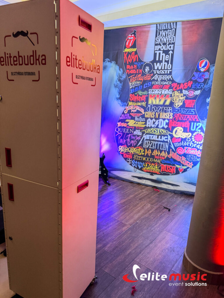 Fotobudka tematyczna na event rockowy