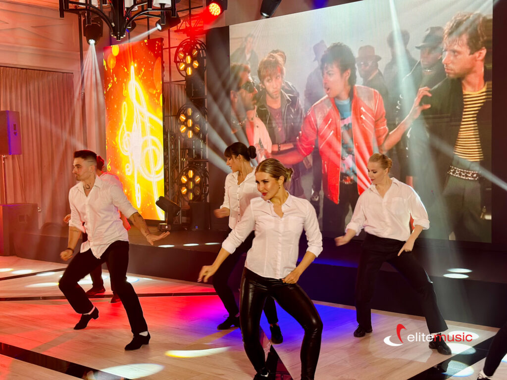 flashmob taneczny podczas eventu
