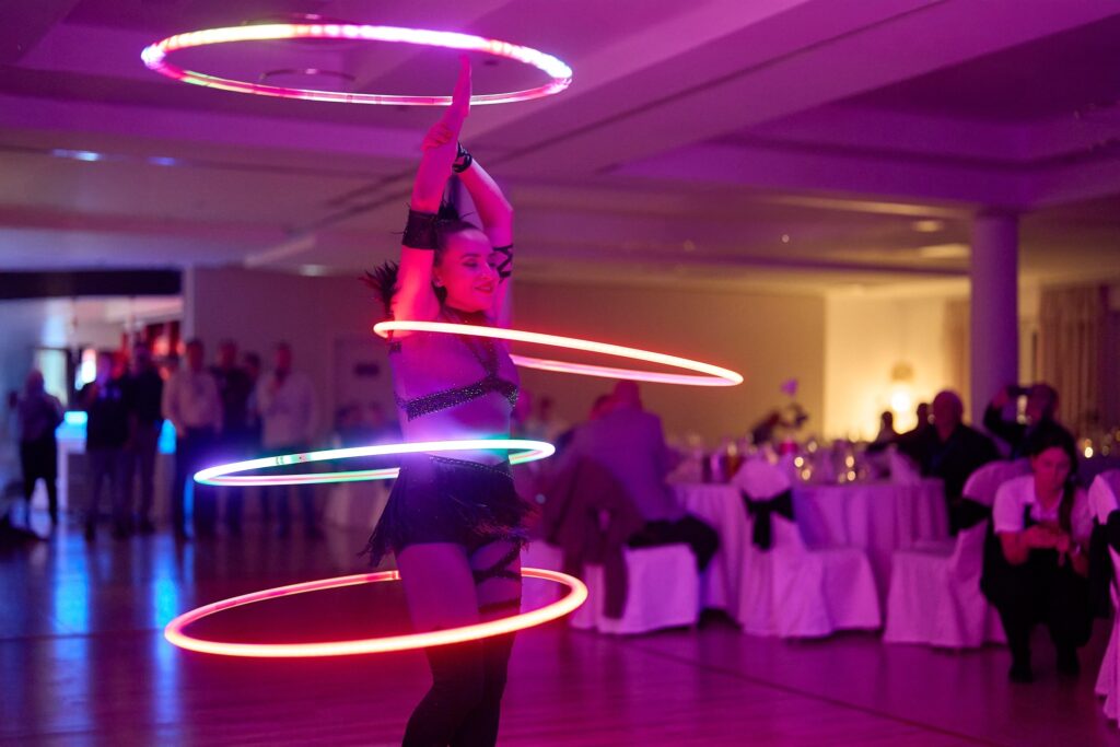 Pokaz Hula led show