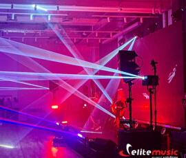 Produkcja gali - pokaz artystyczny i laserowe show